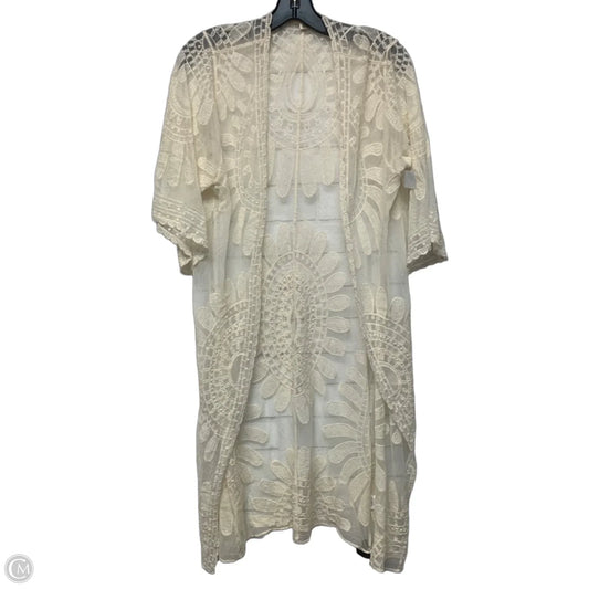 Kimono By Rebellion In Cream, Size: S