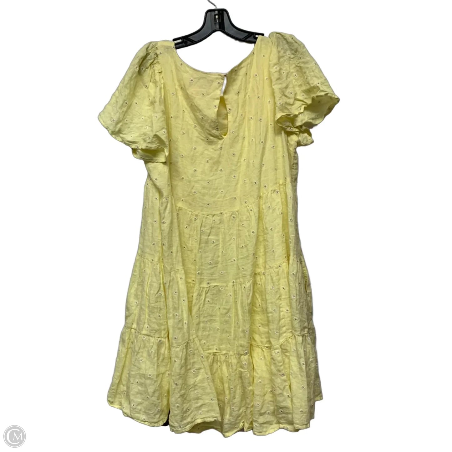 Dress Designer By Lilly Pulitzer In Yellow, Size: Xl