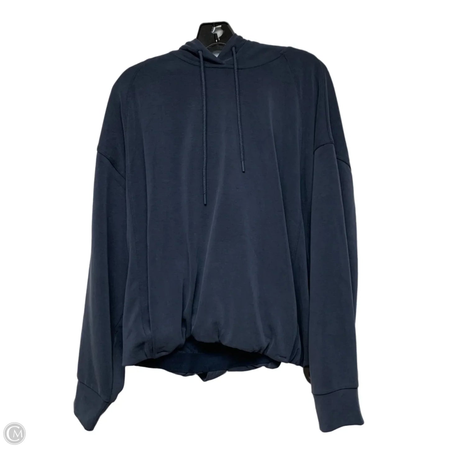Athletic Sweatshirt Hoodie By Athleta In Navy, Size: Xl