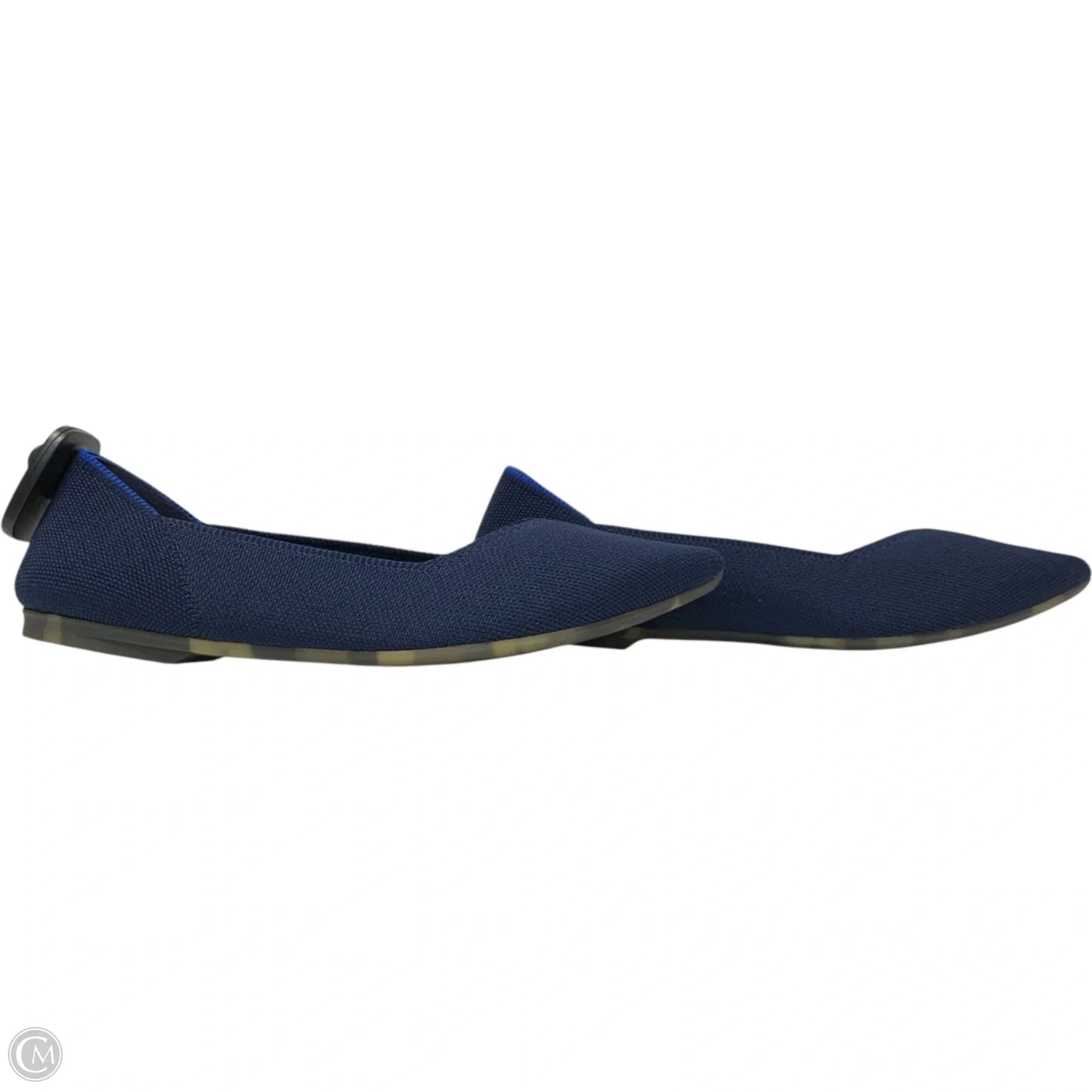 Shoes Flats Designer By Rothys In Blue, Size: 7.5