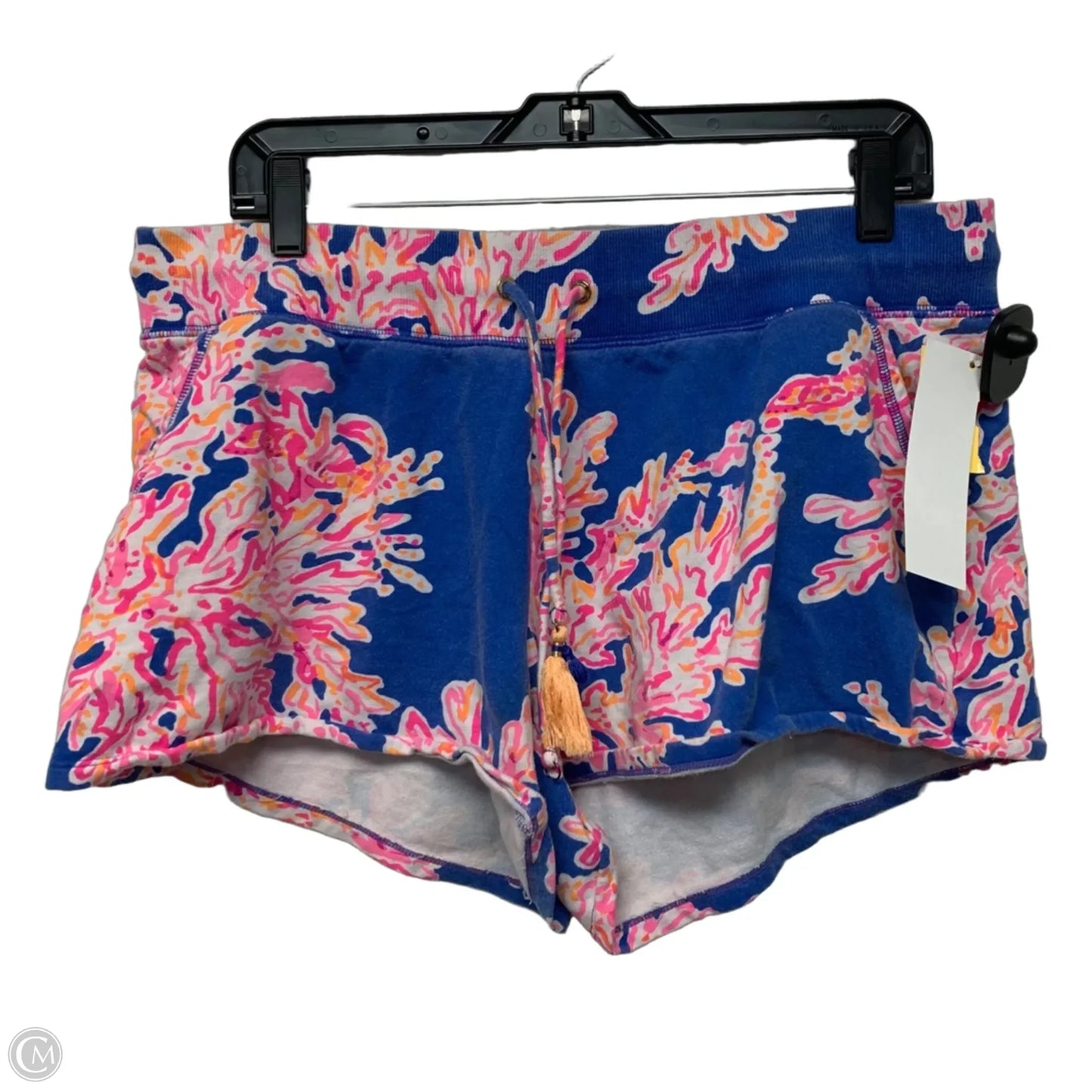 Shorts Designer By Lilly Pulitzer In Blue & Pink, Size: Xl