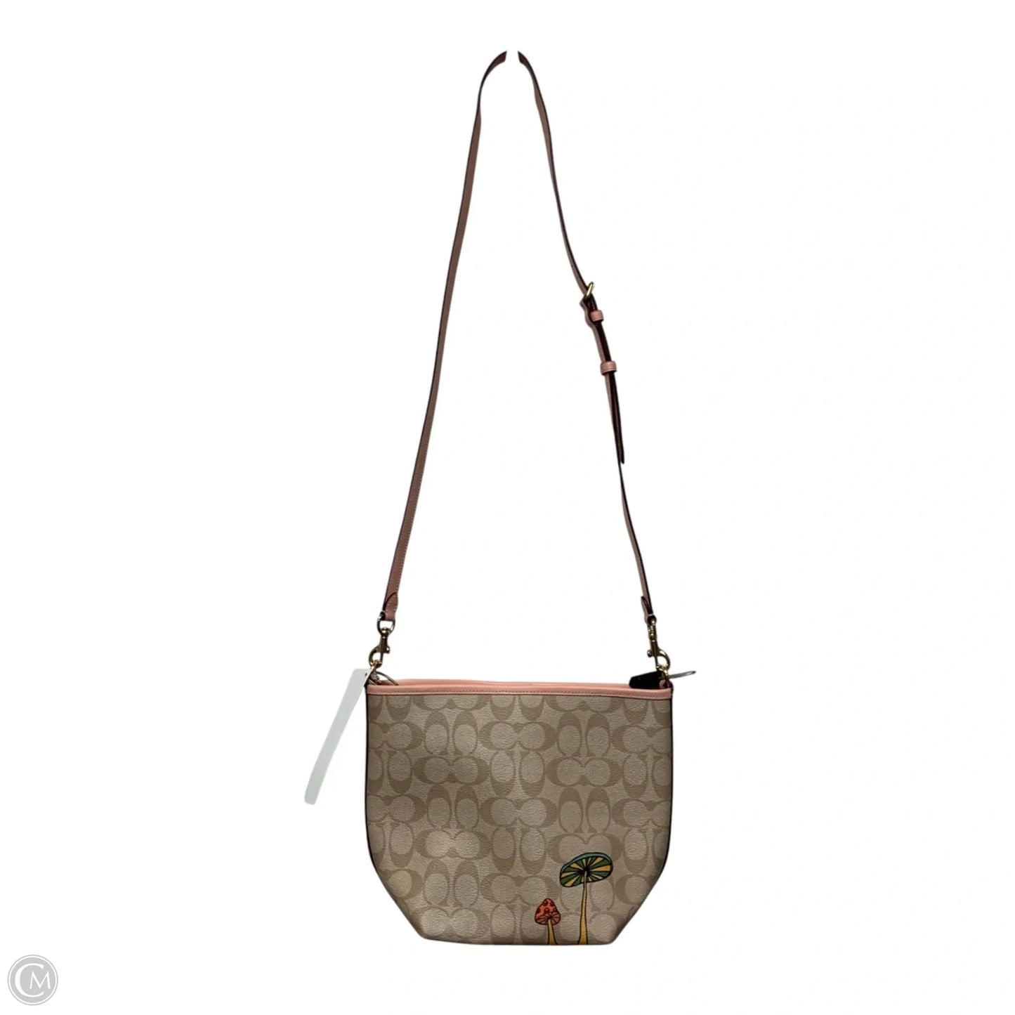Crossbody Designer By Coach, Size: Medium