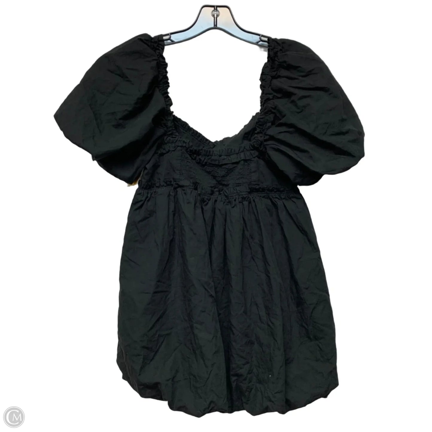 Tunic Short Sleeve By Free People In Black, Size: Xs