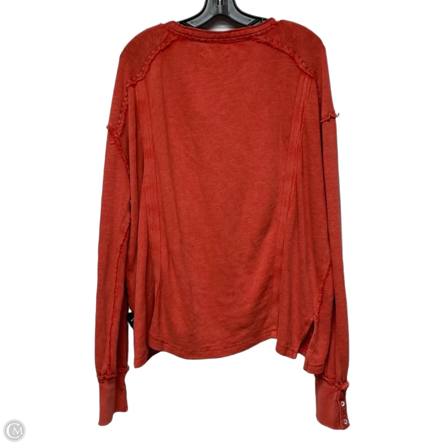 Top Long Sleeve By We The Free In Red, Size: M