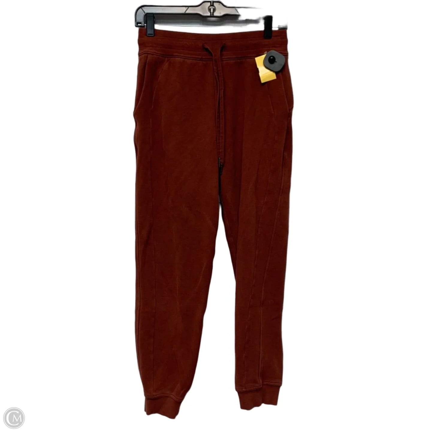 Athletic Pants By Lululemon In Orange, Size: S