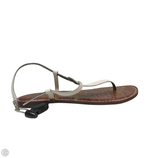Sandals Flats By Sam Edelman In White, Size: 8