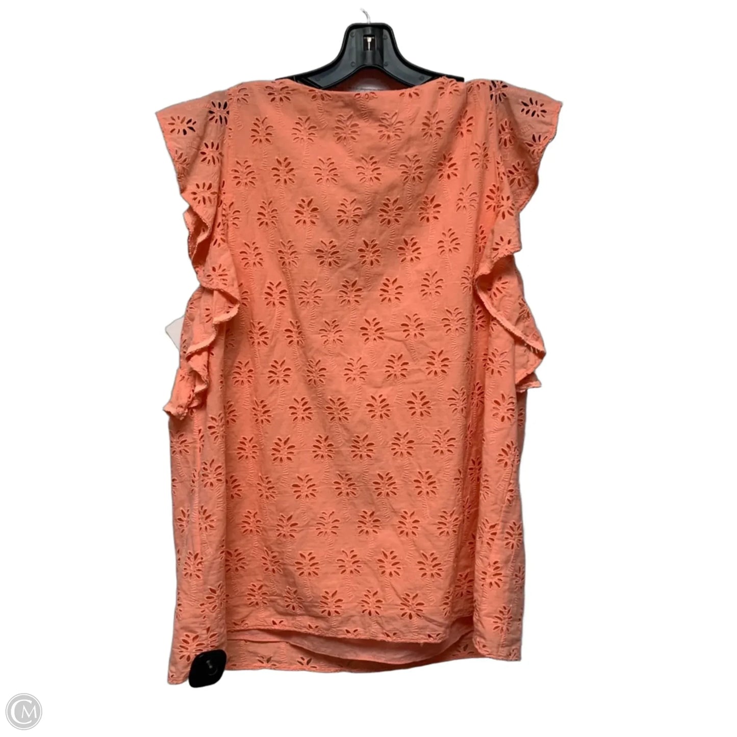 Top Sleeveless Designer By Lilly Pulitzer In Pink, Size: Xl