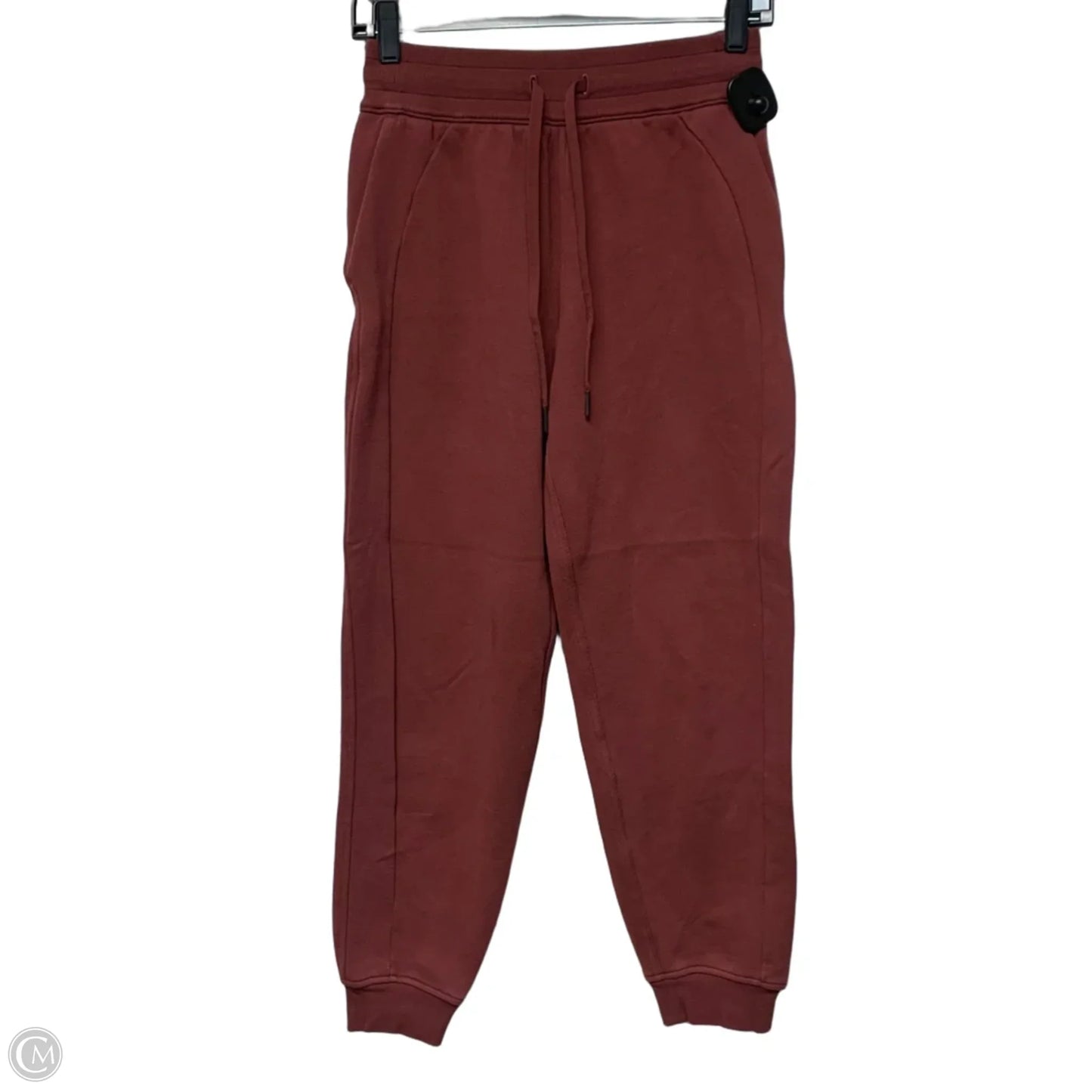 Athletic Pants By Lululemon In Red, Size: S