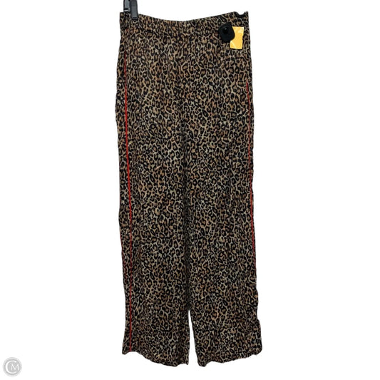 Pants Wide Leg By Anthropologie In Animal Print, Size: S