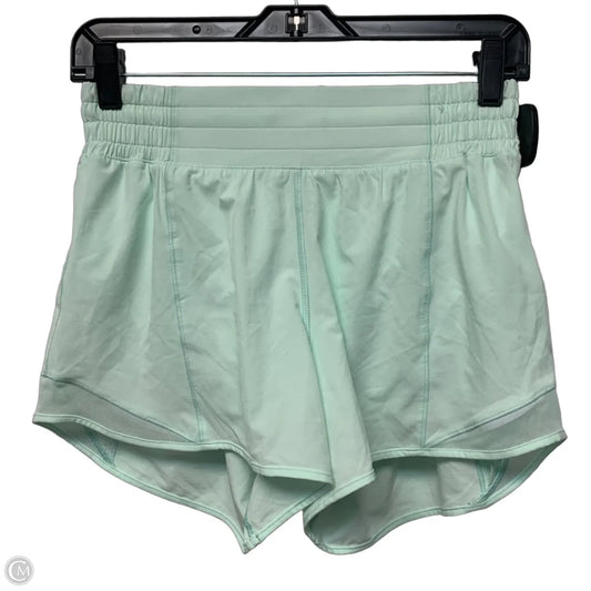 Athletic Shorts By Lululemon In Teal, Size: S