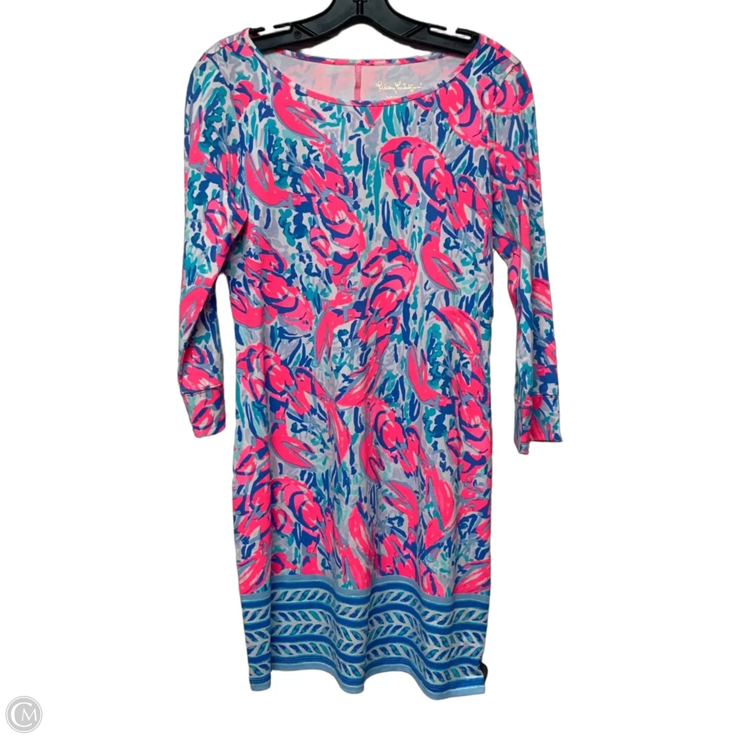 Dress Designer By Lilly Pulitzer In Blue & Pink, Size: S