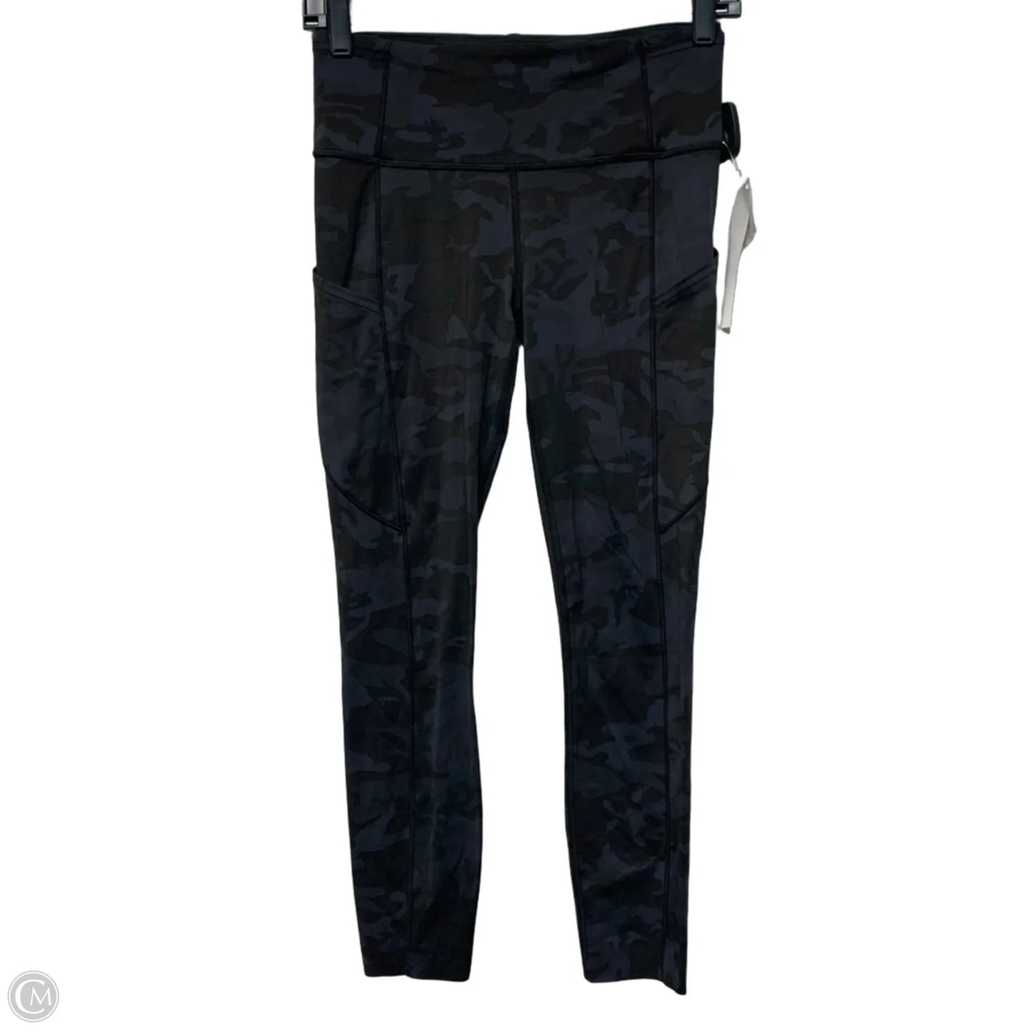Athletic Leggings By Lululemon In Grey, Size: S