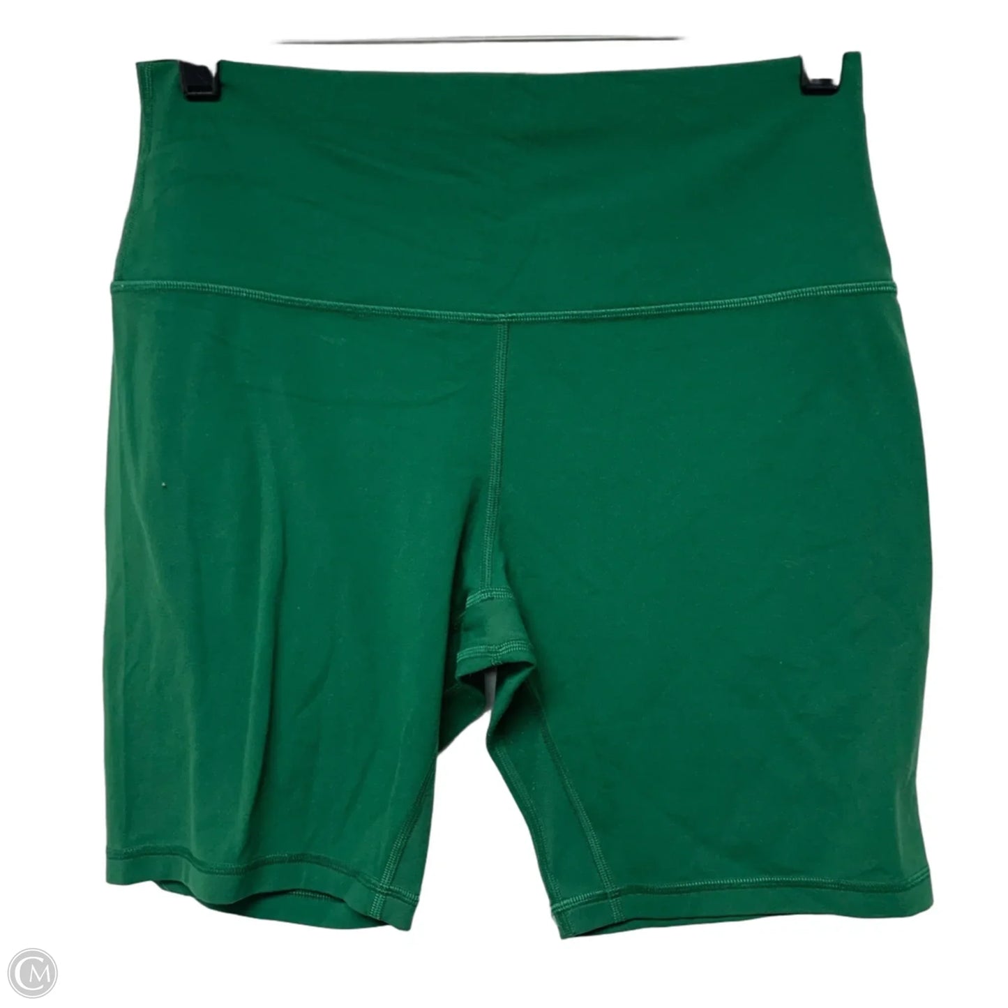Athletic Shorts By Lululemon In Green, Size: M