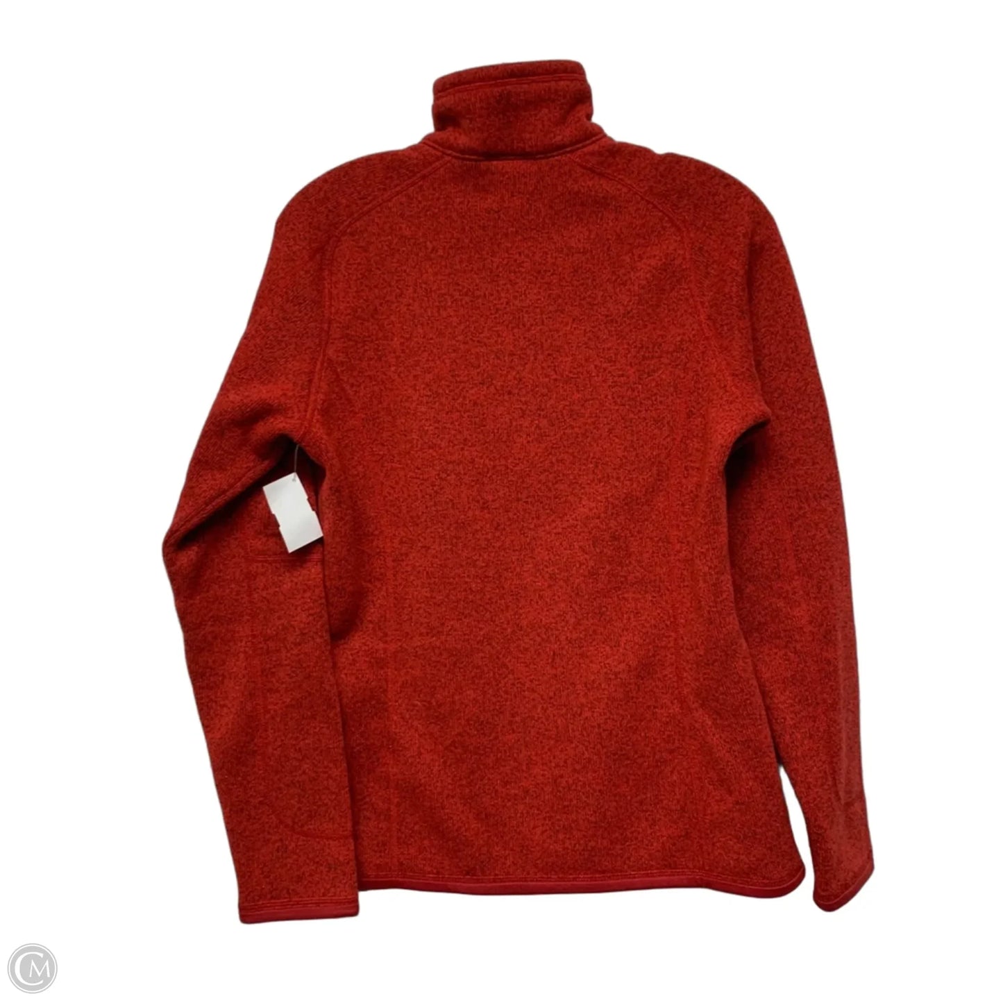 Sweatshirt Collar By Patagonia In Red, Size: M