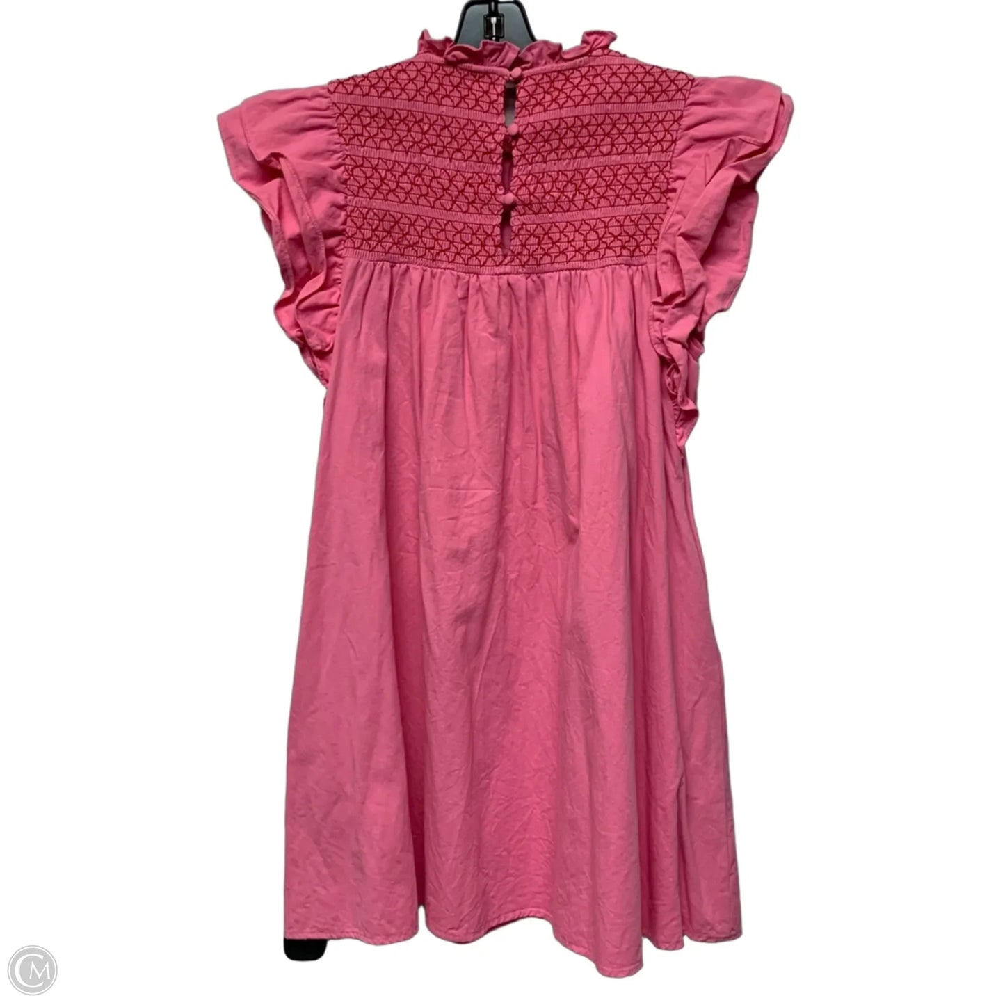 Dress Casual Short By Crosby In Pink & Red, Size: S