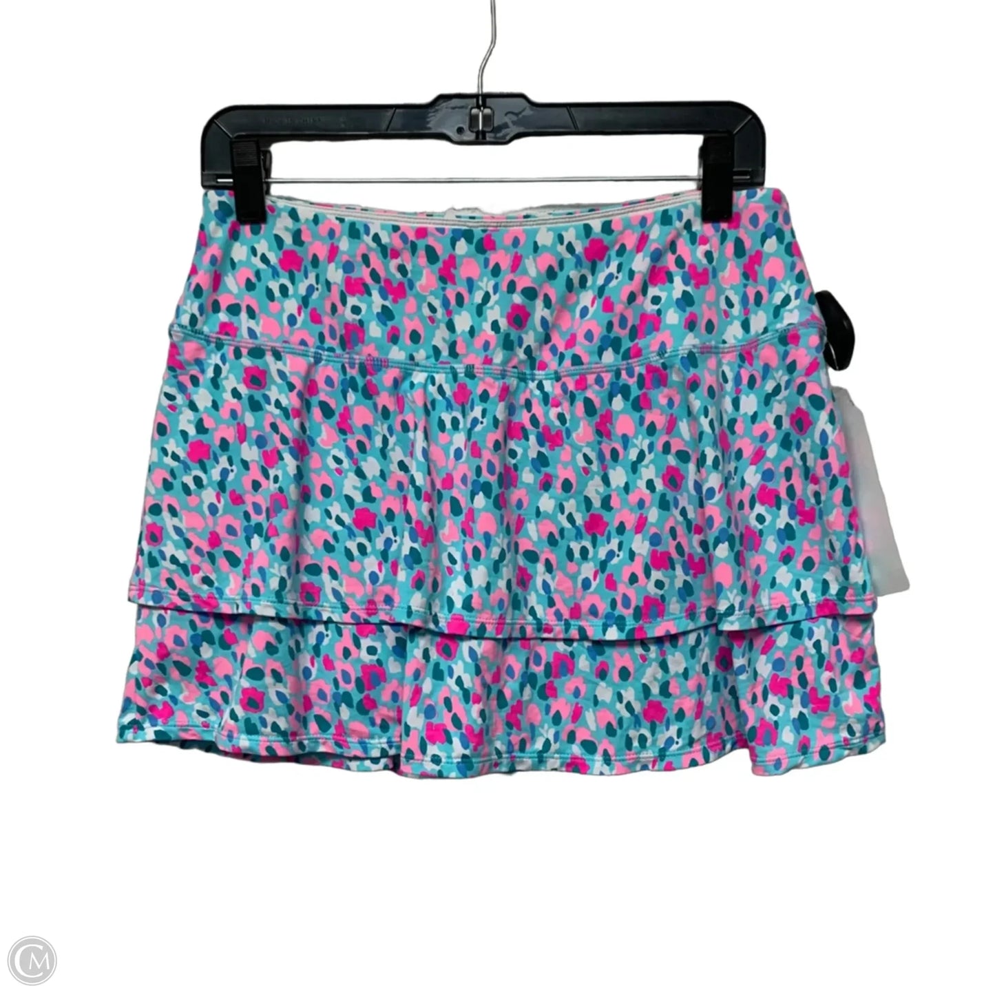 Skort Designer By Lilly Pulitzer In Blue & Pink, Size: M