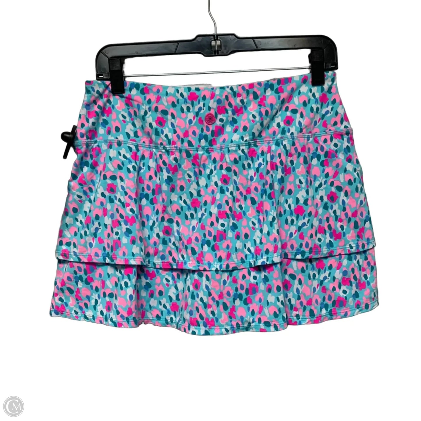 Skort Designer By Lilly Pulitzer In Blue & Pink, Size: M