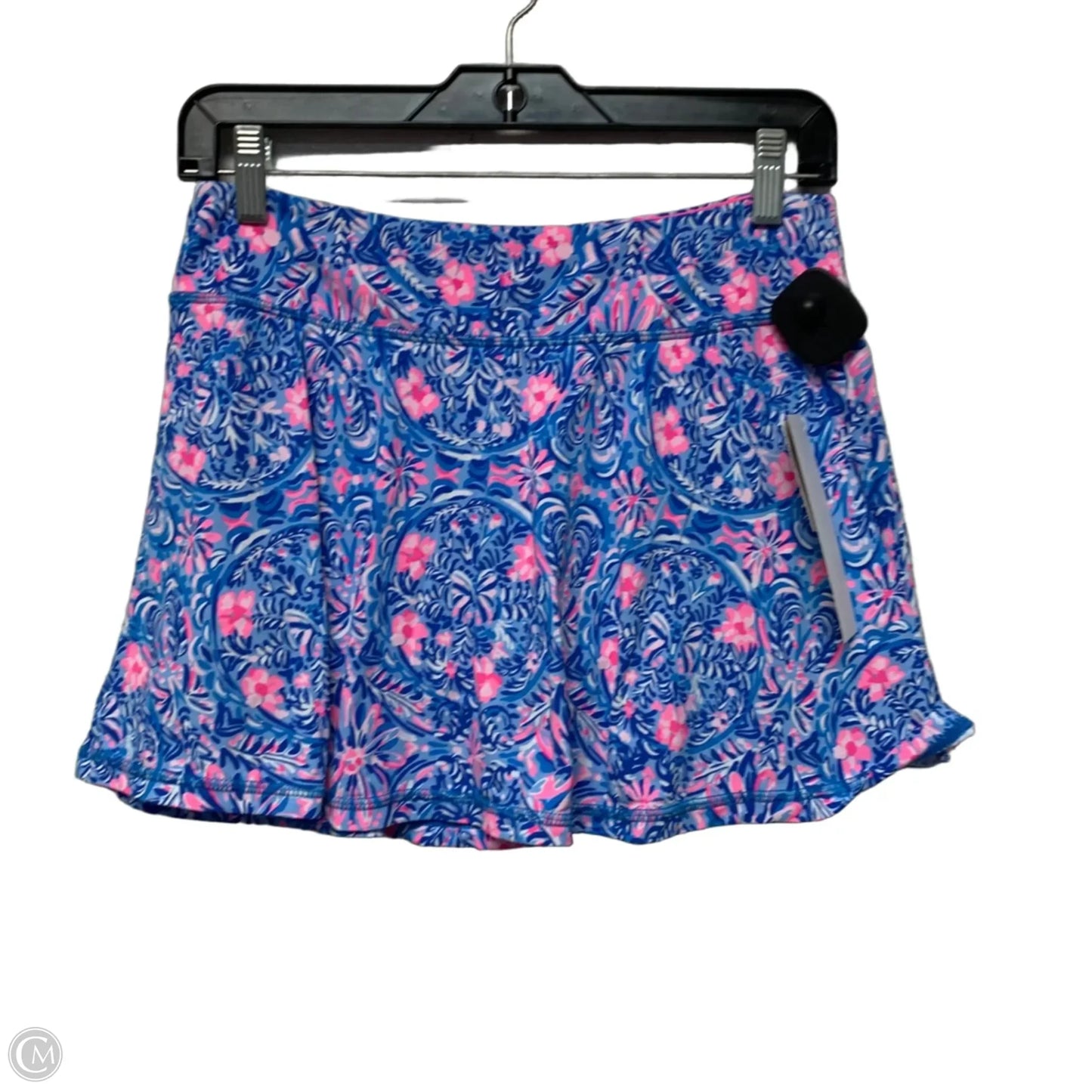 Skort Designer By Lilly Pulitzer In Blue & Pink, Size: S