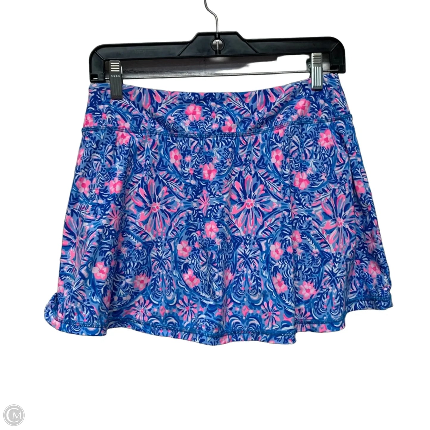 Skort Designer By Lilly Pulitzer In Blue & Pink, Size: S