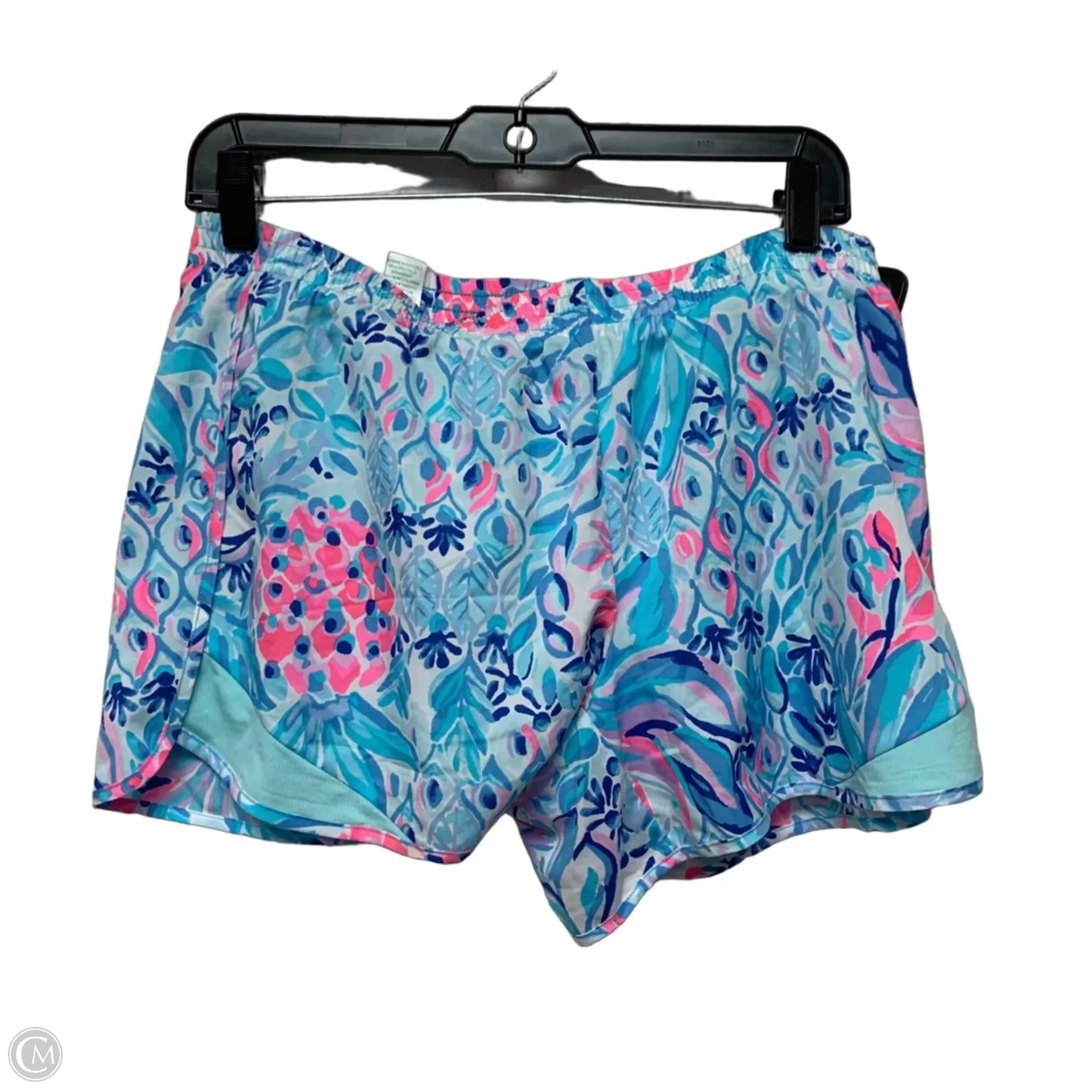 Shorts Designer By Lilly Pulitzer In Blue & Pink, Size: M