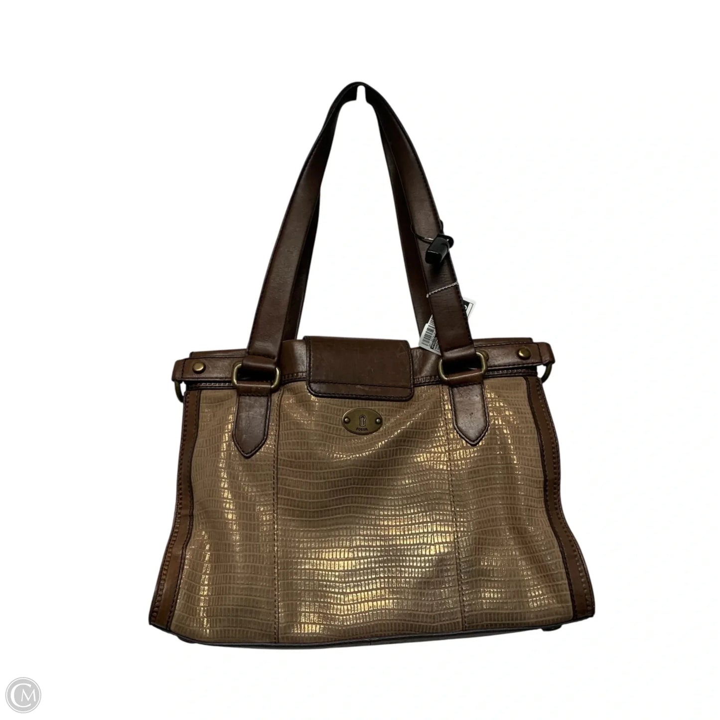 Handbag By Fossil, Size: Medium