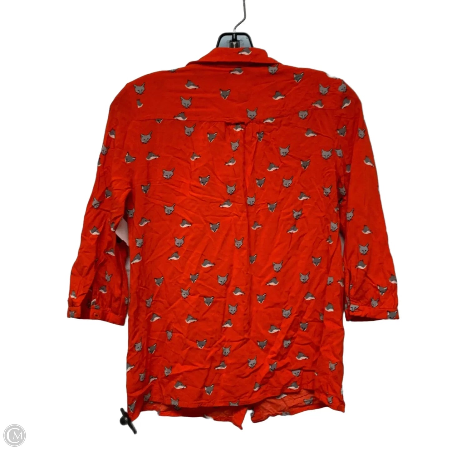 Top 3/4 Sleeve By Maeve In Red, Size: Xs