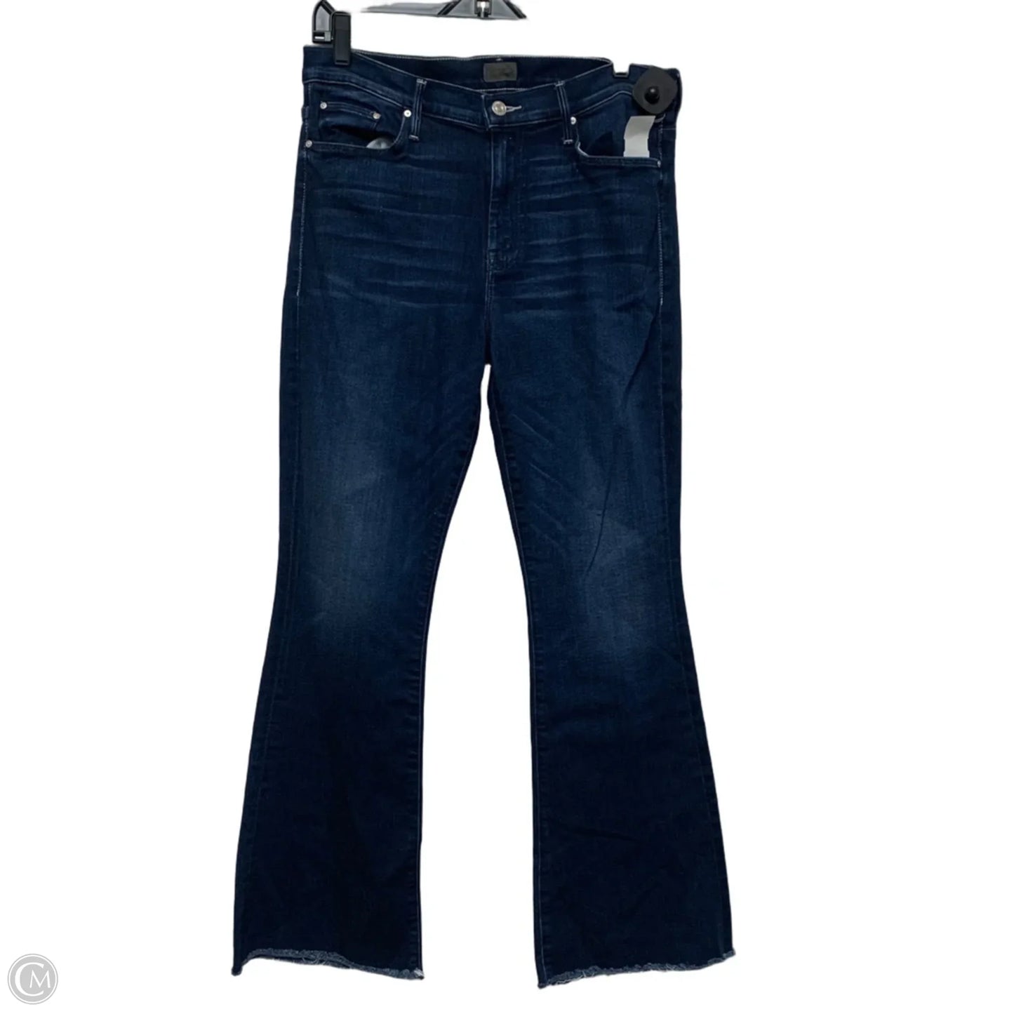 Jeans Designer By Mother In Blue Denim, Size: 14