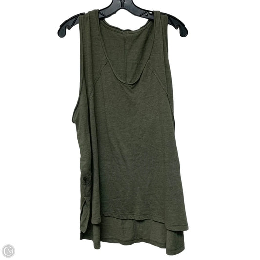 Top Sleeveless By Free People In Green, Size: S