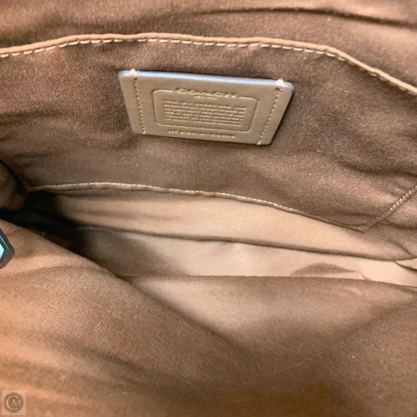 Crossbody Designer By Coach, Size: Medium