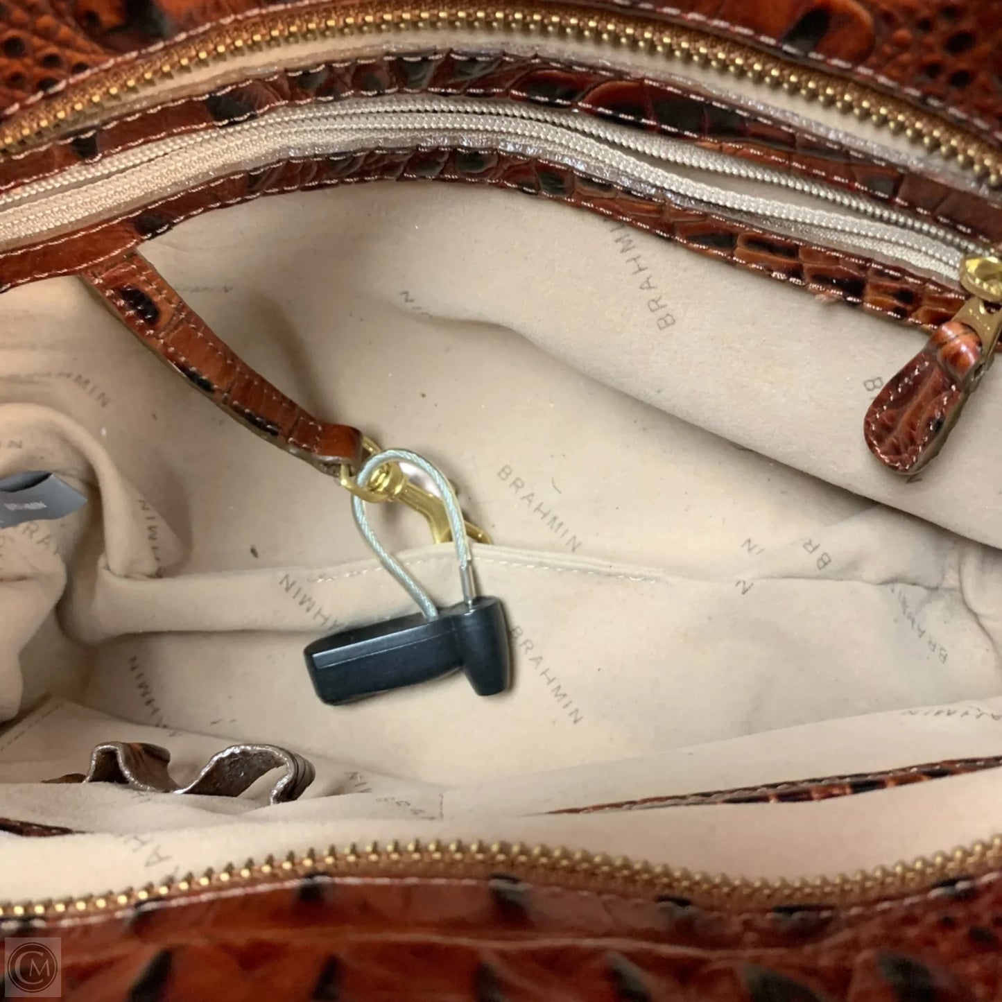 Crossbody Designer By Brahmin, Size: Medium
