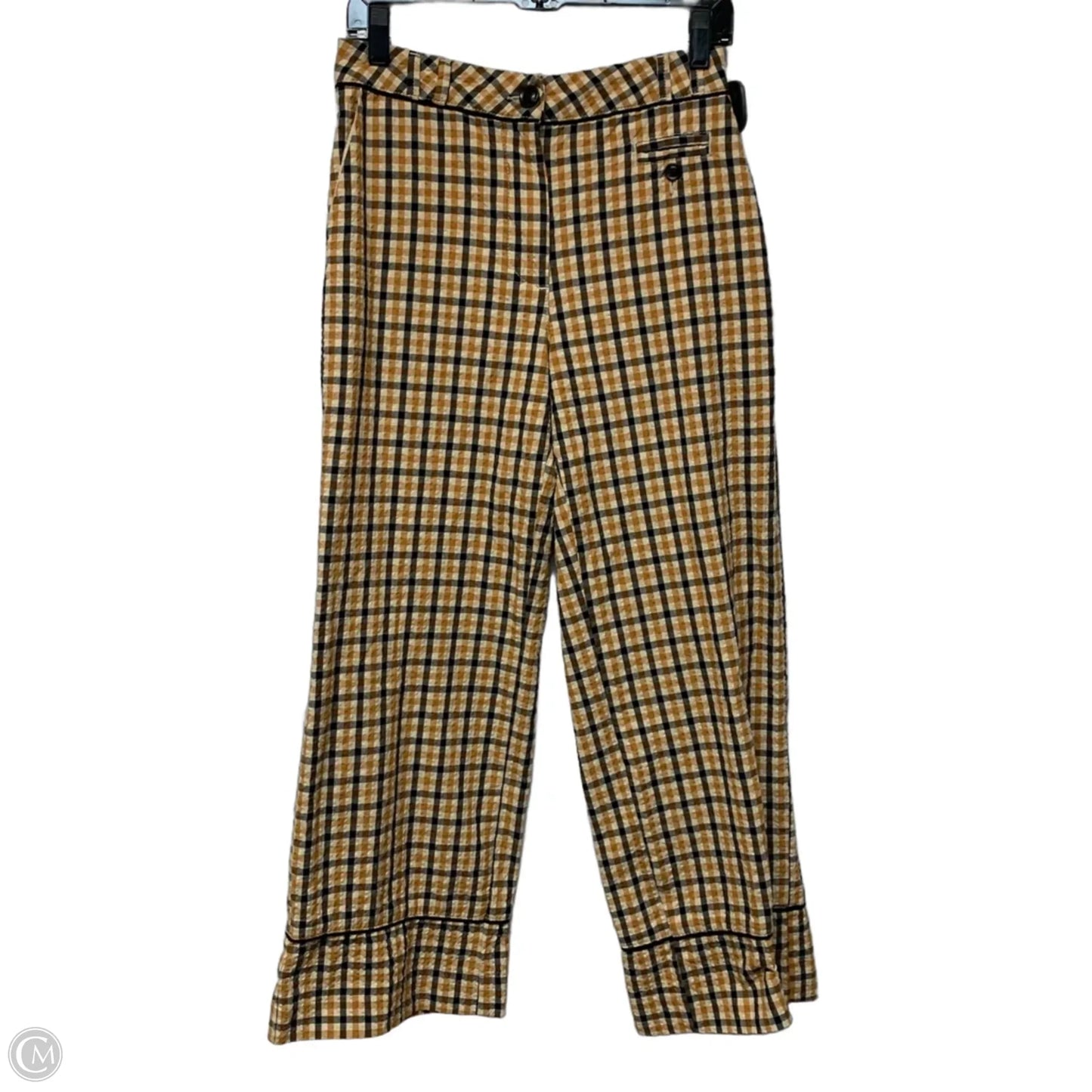 Pants Other By Maeve In Black & Yellow, Size: 2