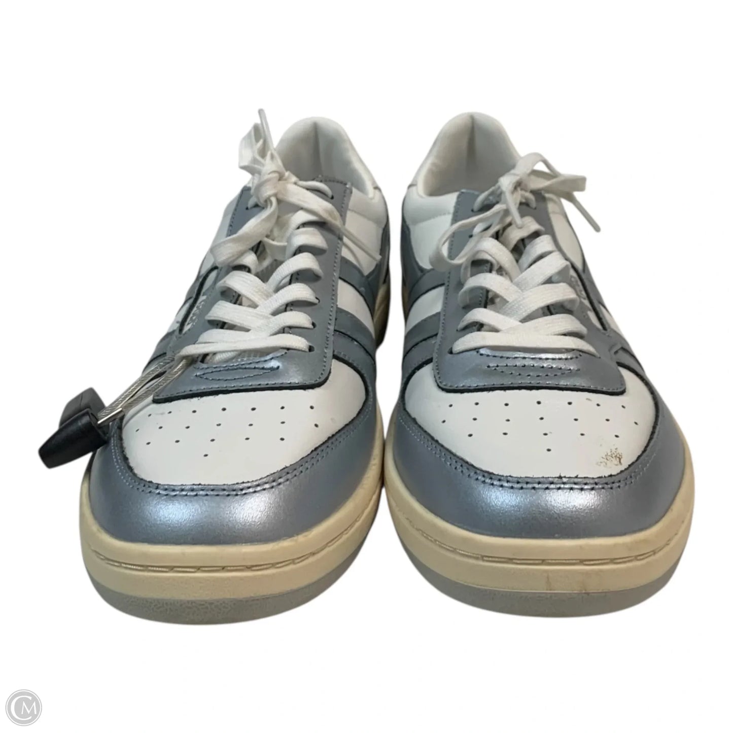 Shoes Sneakers By Gola In Silver & White, Size: 11