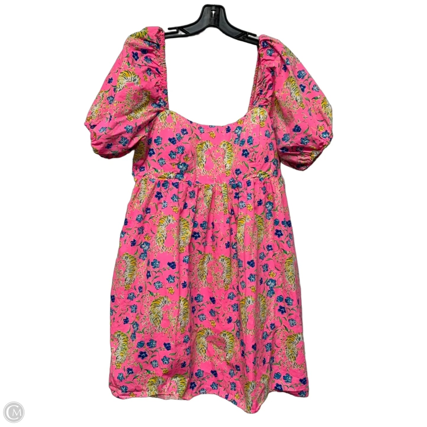 Dress Designer By Lilly Pulitzer In Blue & Pink, Size: L