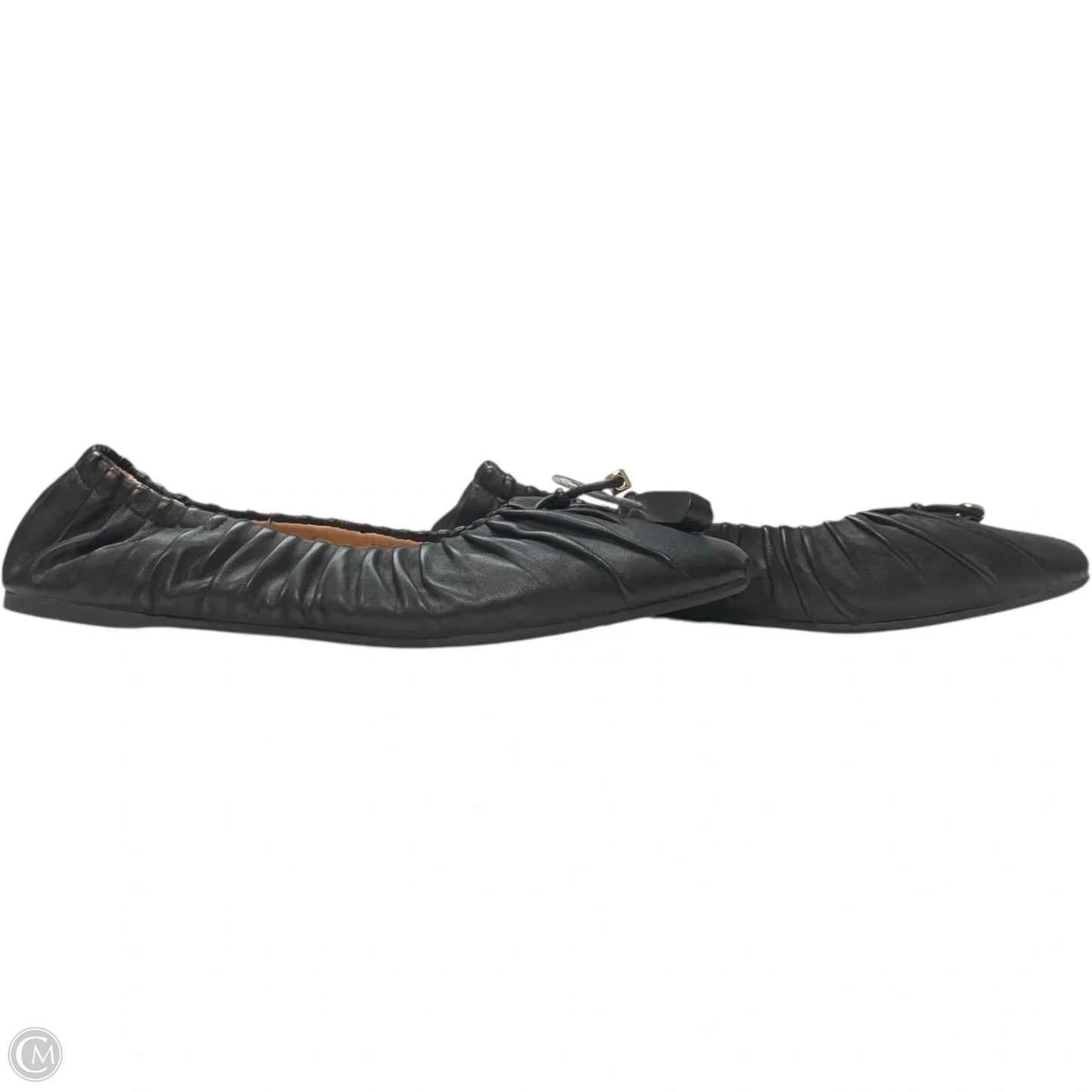 Shoes Designer By Coach In Black & Gold, Size: 8.5