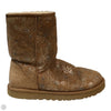 Boots Designer By Ugg In Brown, Size: 8