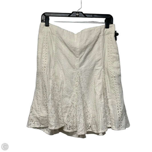 Skirt Mini & Short By Free People In White, Size: L