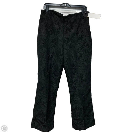 Pants Designer By Lilly Pulitzer In Black, Size: 12