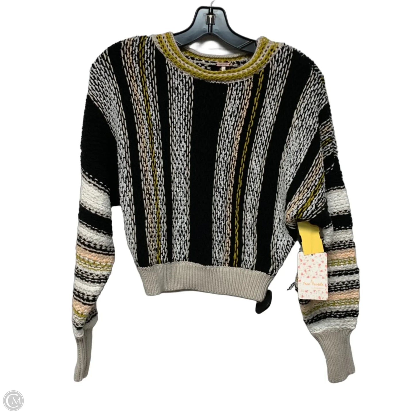 Sweater By Free People In Striped Pattern, Size: Xs