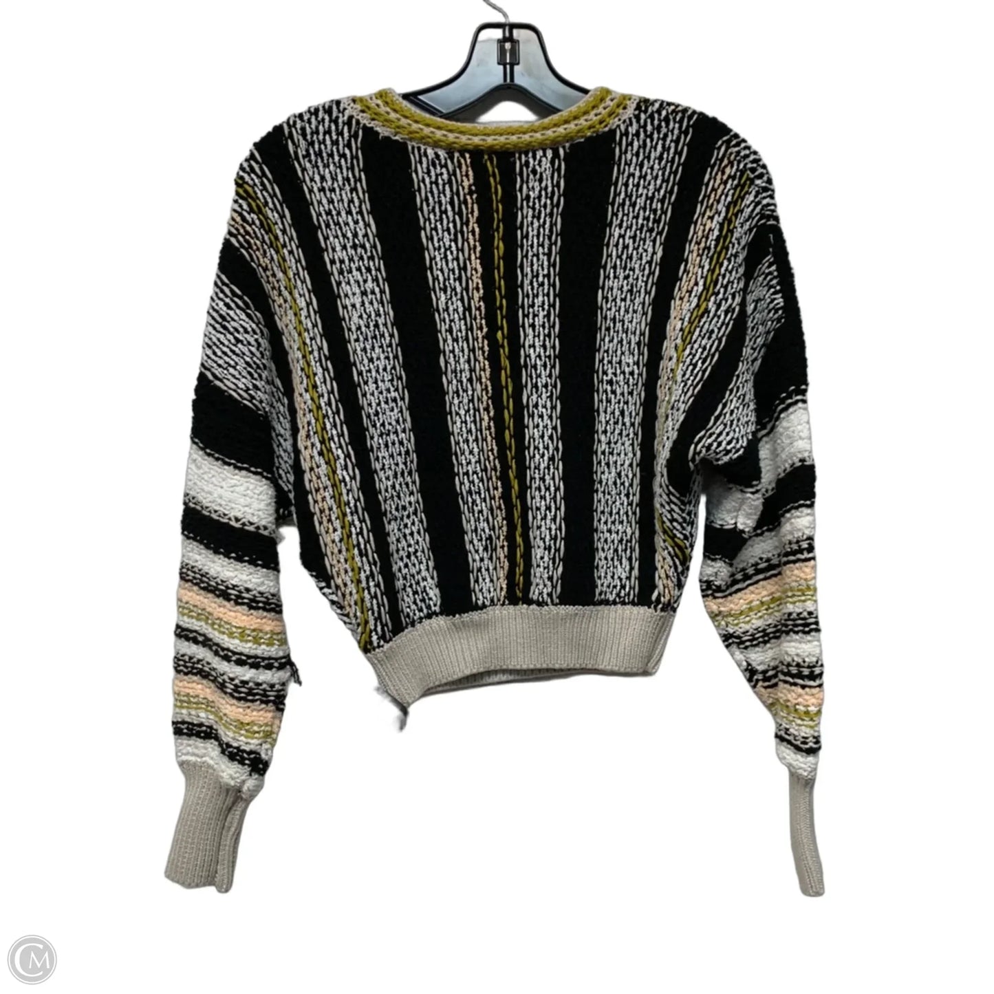 Sweater By Free People In Striped Pattern, Size: Xs