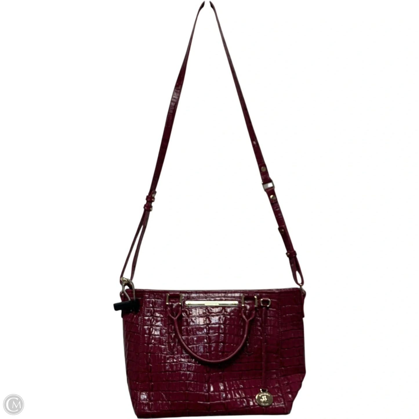 Handbag Designer By Brahmin, Size: Medium