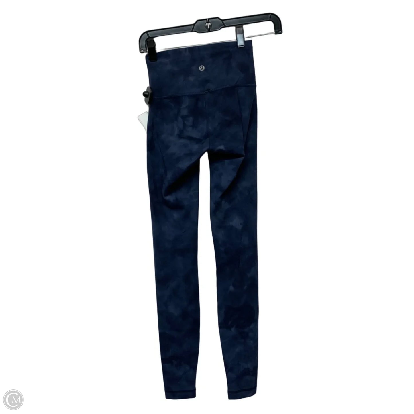 Athletic Leggings By Lululemon In Blue, Size: Xs