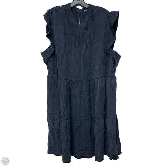 Dress Casual Midi By Terra & Sky In Grey, Size: 3x
