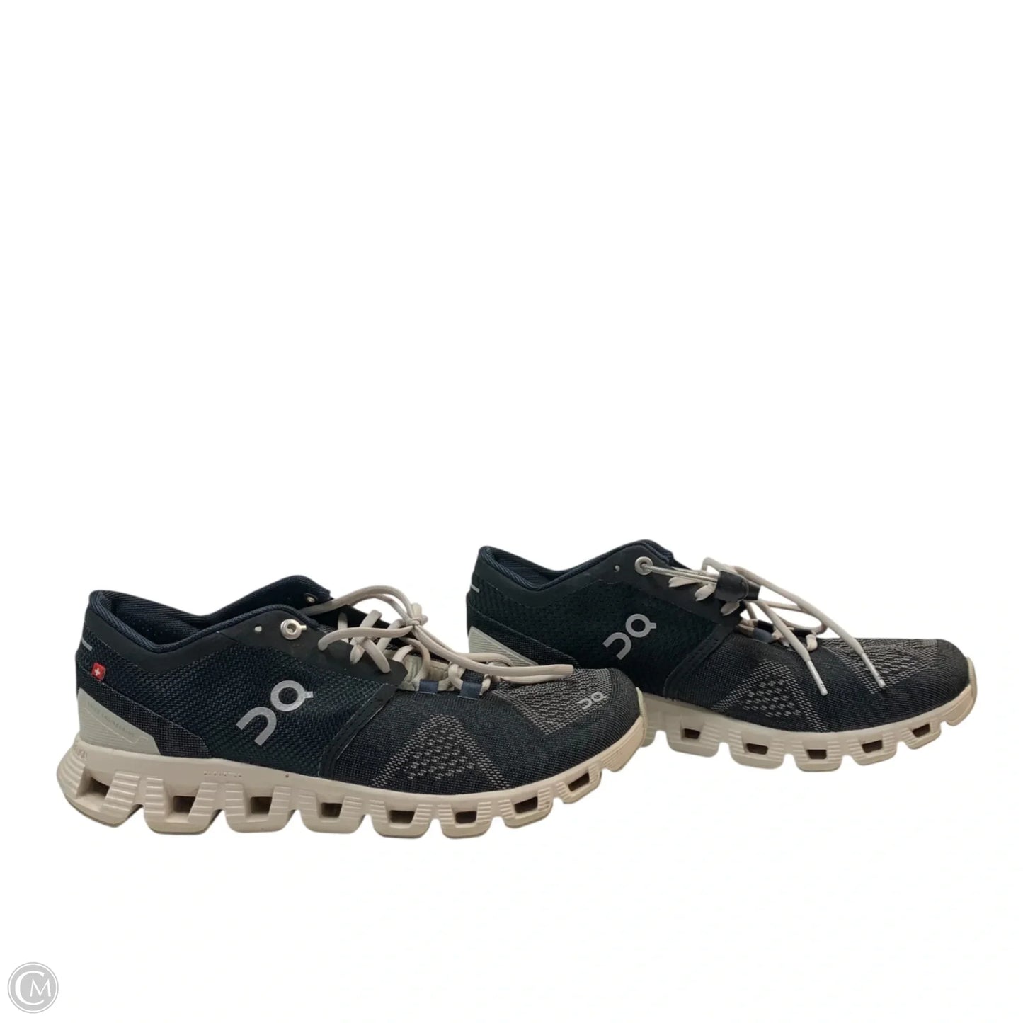 Shoes Athletic By On Cloud In Black & Cream, Size: 7.5