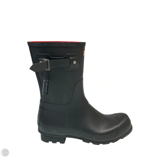 Boots Designer By Hunter In Black, Size: 12