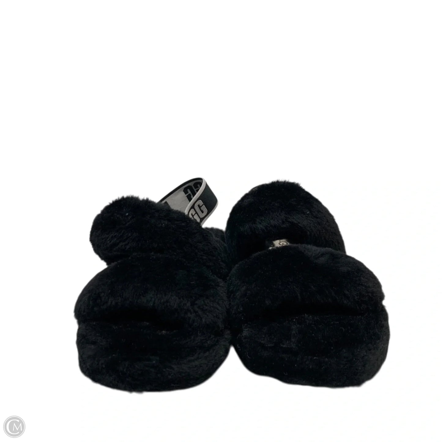 Sandals Designer By Ugg In Black, Size: 6