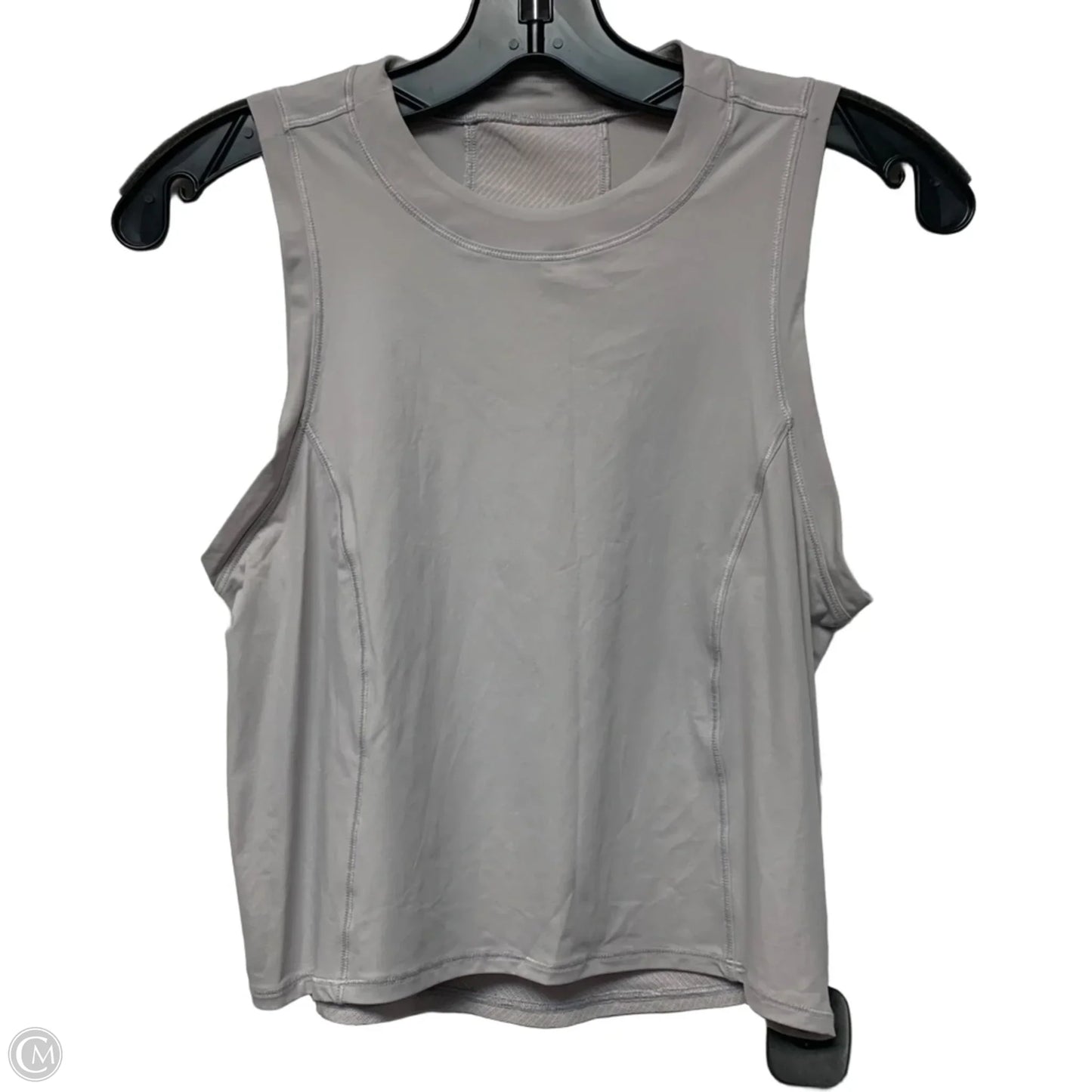 Athletic Tank Top By Lululemon In Grey, Size: S