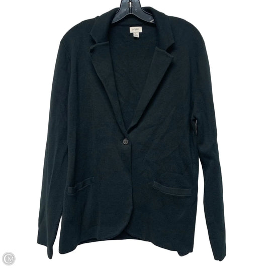 Sweater Cardigan By J. Crew In Black, Size: Xl