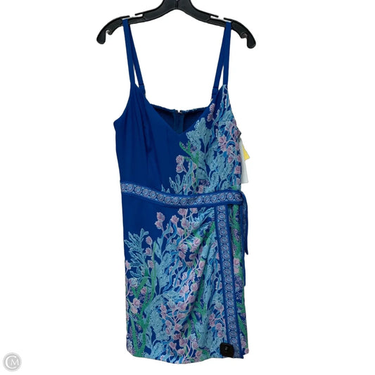 Dress Designer By Lilly Pulitzer In Blue, Size: L