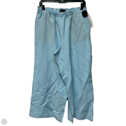 Pants Wide Leg By Ann Taylor In Blue, Size: Mp