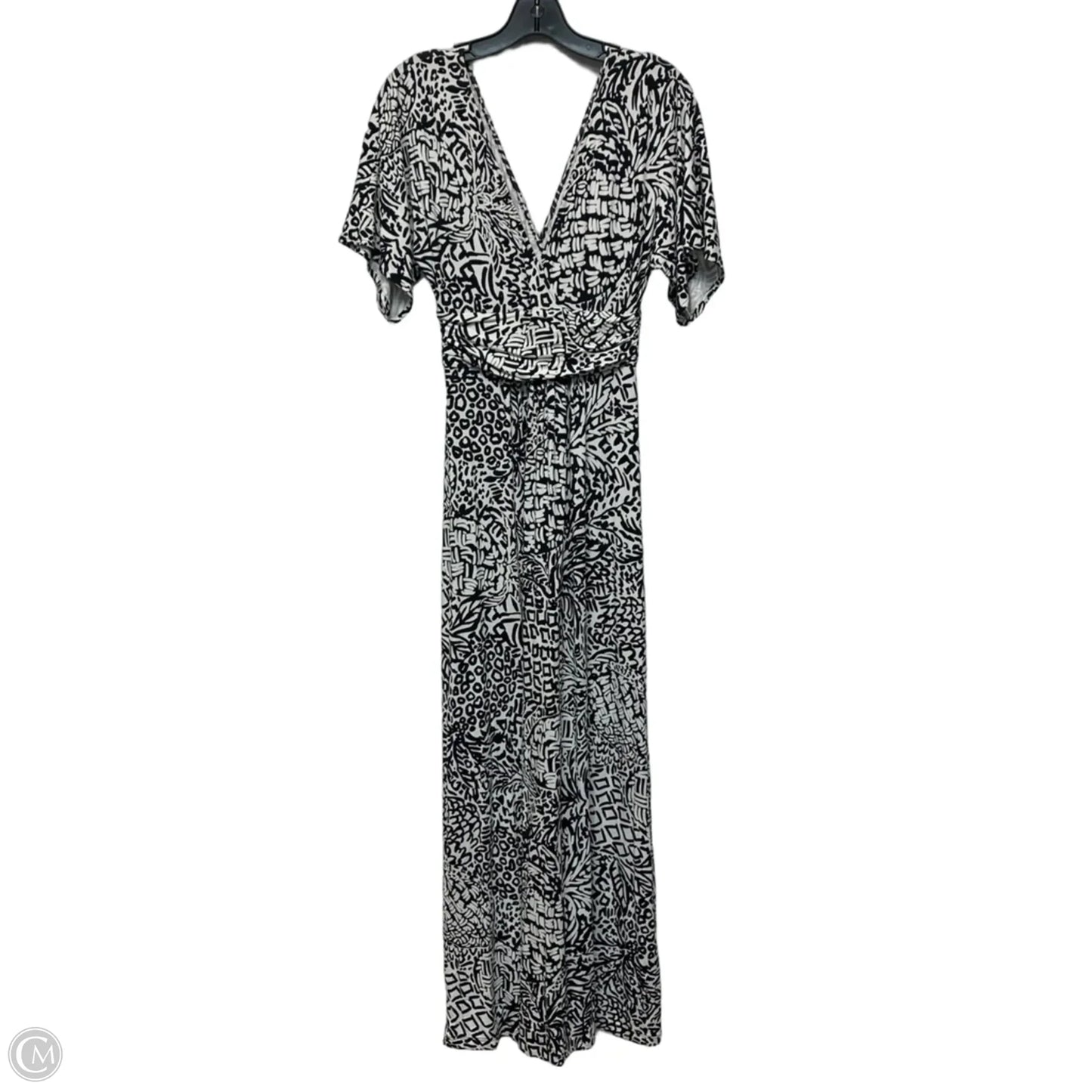 Dress Designer By Lilly Pulitzer In Black & White, Size: Xs